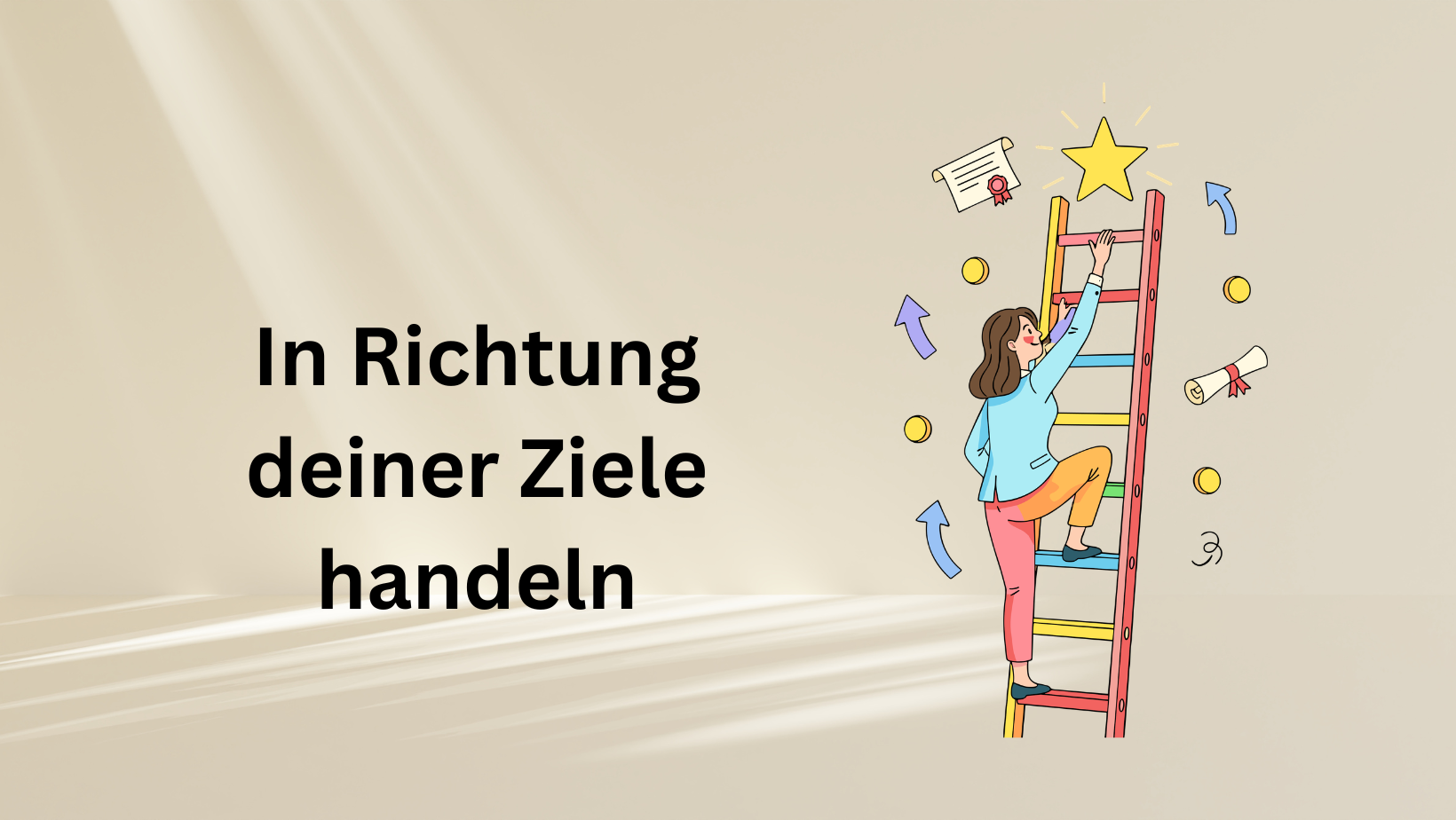 Tun was wichtig und wertvoll ist Image