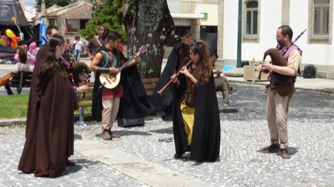 Musikgruppe in Montalegre