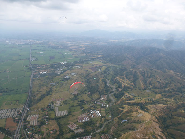 Rückflug nach Zarzal