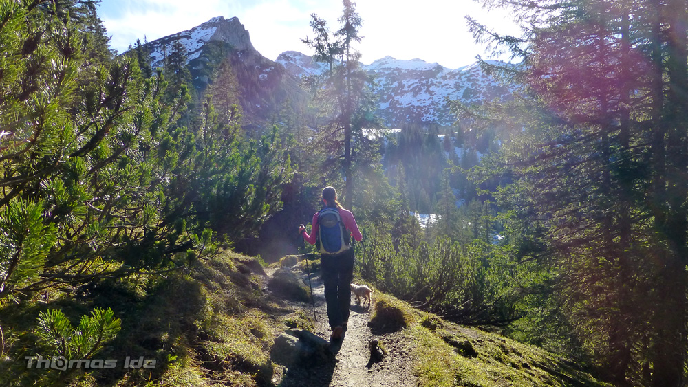 Auf in Richtung Brentenjoch